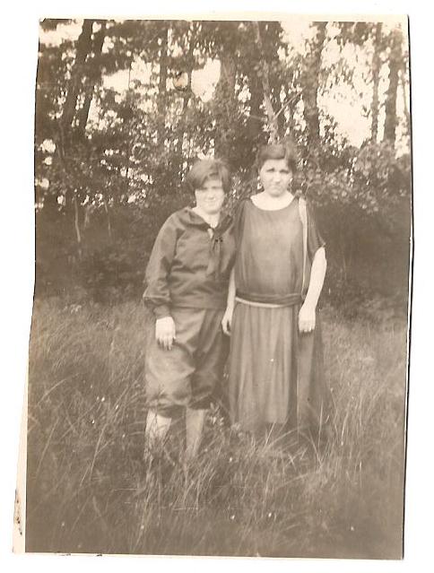 Rosa Girotti Paleri and Maggie Girotti 